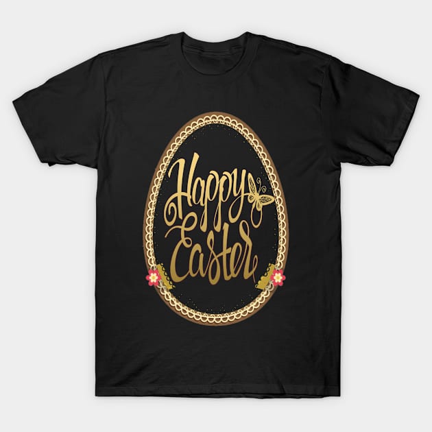 Happy Easter T-Shirt by FERRAMZ